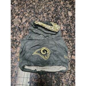 Men's New Era Camo/Graphite Los Angeles Rams Salute To Service Sideline Pom Knit